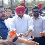 लुधियाना में CM मान के काफिले पर टमाटर फेंकने का आरोप, रवनीत बिट्टू हिरासत में