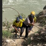 हरियाणा की युवती नदी के बहाव क्षेत्र में फंसी, SDRF ने बचाया