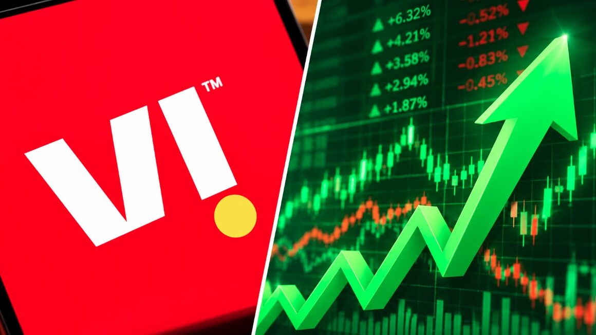 Vi के शेयर में अचानक आई तेजी, 3% से ज्यादा चढ़ा स्टॉक