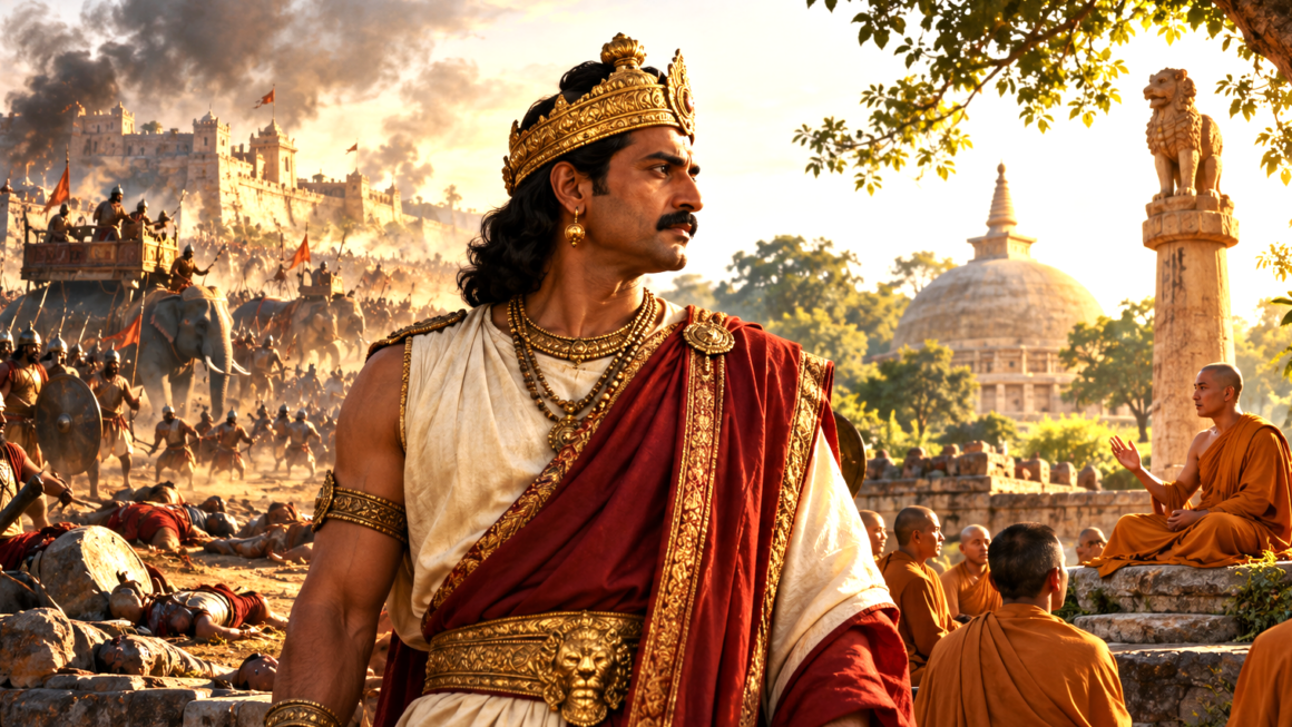 Emperor Ashoka: From Conquest to Peace