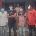 विकासनगर में सार्वजनिक स्थान पर हुड़दंग मचाने वाले चार युवक गिरफ्तार