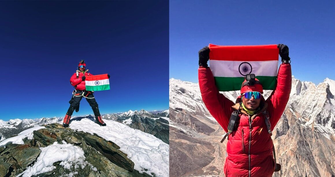 दो महीने में दो ऊंची चोटियां फतह, अंकुर रावत ने माउंट भागीरथी-II पर फहराया तिरंगा