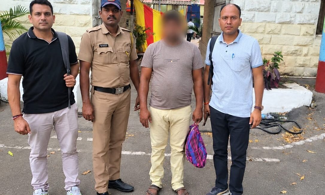 84.70 लाख की साइबर ठगी में वांछित आरोपी महाराष्ट्र से गिरफ्तार, STF ने दी दबिश