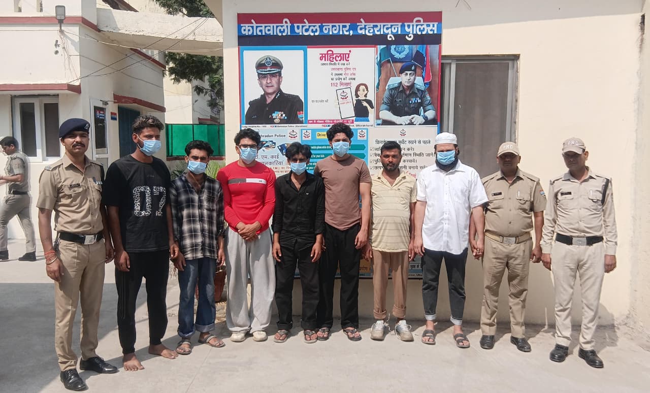 दून पुलिस की सख्ती: ISBT पर लड़ाई-झगड़ा कर रहे 7 हुड़दंगी गिरफ्तार