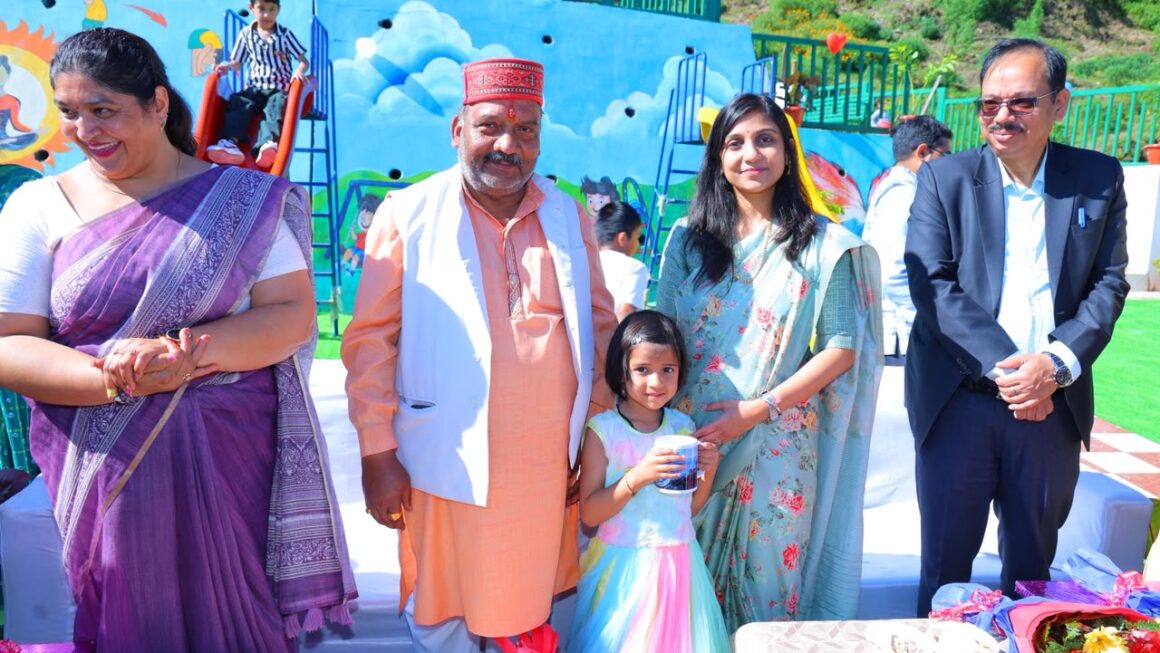 पूल्ड आवास परिसर की बाल वाटिका को मिला नया स्वरूप, बच्चों के लिए किया गया लोकार्पण