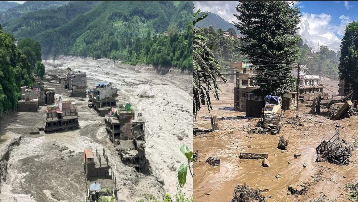 नेपाल में बाढ़ और भूस्खलन से मची तबाही, 45 घर जमींदोज, पांच लोग लापता, 95 का रेस्क्यू