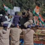 भराड़ीसैंण में विधानसभा सत्र के पहले दिन हंगामा, कांग्रेस-उक्रांद का प्रदर्शन, पुलिस से भिड़े कार्यकर्ता