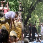 चुनाव आयोग के खिलाफ विपक्ष का हल्लाबोल, बैरिकेड पर चढ़े राहुल गांधी, लहराया तिरंगा